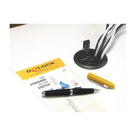 DELOCK Tisch-Hub con 3 Puertos USB 3.0 y Lector de Tarjetas SD de 2 Ranuras | 62869