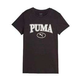 Camiseta de Manga Corta Mujer Puma Squad Graphicc T Negro