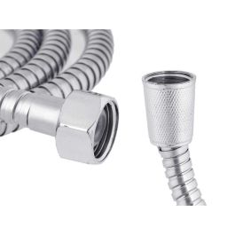 Alcachofa de ducha con manguera Berilo Metal 2 m 14 x 24,5 x 4,5 cm 14 x 4,5 x 24,5 cm (12 Unidades)