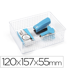 Plasticforte Organizador de Sobremesa N 2 Transparente, Plástico, 120x157x55 mm Precio: 2.50000036. SKU: B15XY66ZRV