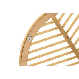 DKD Home Decor Cabecero Cama Tropical de Bambú y Ratán Marrón con Acabado Natural para Cama de 180 cm, 190x81 cm