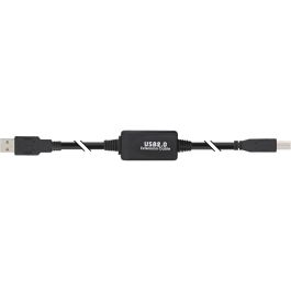 INLINE USB 2.0 Aktivkabel mit Signalverstaerkung St A an St B 10m