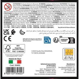 Clementoni CLE8005125356027 Cubo de 500 piezas Yu-Gi-Oh!