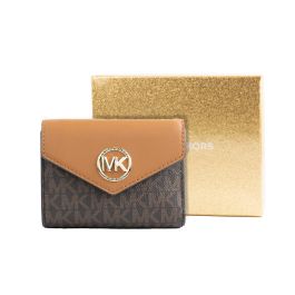 Cartera Mujer Michael Kors 32S1GNME6B-BRN-ACORN 12 x 9 x 4 cm