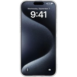 eSTUFF Funda TPU Transparente para iPhone 16 Pro INFINITE VIENNA - 100% Plástico Reciclado