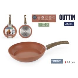 Sartén 24 cm aluminio forjado inducción Tuttifrutti Quttin - Inde (6 Unidades) Precio: 73.50000042. SKU: B1AAAJL9JR