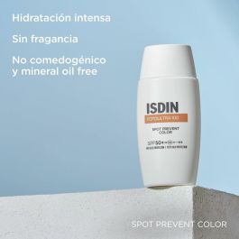 Isdin Foto Ultra 100 Protector Solar Facial Con Color Previene Las Manchas Solares Spf50+ Isdin Foto Ultra 100 Protector Solar Facial Con Color Previene Las Manchas Solares Spf50+