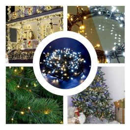 Guirnalda de Luces LED 15 m Blanco 3,6 W Navidad