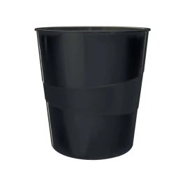 Leitz Papelera de Plástico WOW, Color Negro, 15 Litros Precio: 16.0567. SKU: B19F87CGPY
