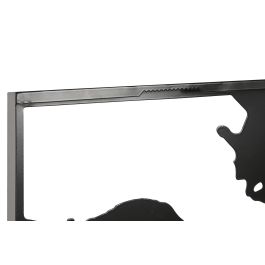 DKD Home Decor Decoracion Pared Vintage Negro Metal Set de 3 (2 Unidades) 2 x 60 x 90 cm