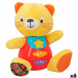 Peluche con Sonido Winfun Gato 16 x 17,5 x 10,5 cm (6 Unidades) Precio: 64.79000055. SKU: B1JS4NHRME