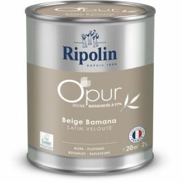 Ripolin RIP3174264782839 Pintura O'pur para Radiadores, Carpintería de Madera y Paredes Beige Bamana Aterciopelado Satinado 2 L Precio: 62.50000053. SKU: B124AKPLGV
