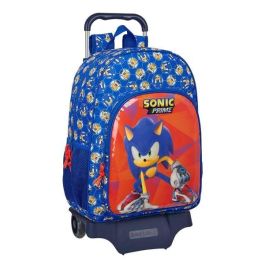 Mochila Escolar con Ruedas Sonic Prime Azul 33 x 42 x 14 cm Precio: 36.49999969. SKU: B19LKDDXD4