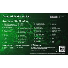 Hori HOR0810050910187 Volante de carreras Overdrive, incluye Pedales, compatible con PC y Xbox, Negro