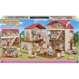 Sylvanian Families 5708 Casa con Luces y Ático Secreto modular para figuras