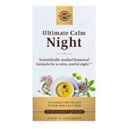 SOLGAR Ultimate Calma Night 30 Vegicaps - Valeriana, Pasiflora, Lúpulo y Vitamina B6 para un Sueño Reparador Precio: 12.7900003. SKU: B124JV7S7V
