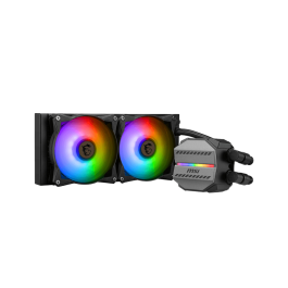 MSI MAG Coreliquid M240 Sistema de Refrigeración Líquida AIO para Procesador, 24 cm, Negro, 2 Ventiladores RGB Precio: 110.88999988. SKU: B1JY542R97