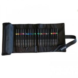 Lyra Estuche Enrollable de Tela 24 Uds. con Rotuladores Art Pen L6754240