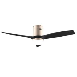 Ventilador de Techo con Luz Cecotec EnergySilence Aero 5600 Aqua Negro Dorado 20 W 40 W Precio: 145.99000053. SKU: B1CKL7J6S5