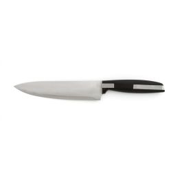 Quid Cuchillo Chef Acero Inoxidable 20 cm, 12 Unidades, Modelo Habitat, Mango Soft Touch, Negro, Apto Lavavajillas Precio: 54.49999962. SKU: S2704550