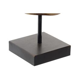 DKD Home Decor Natural Marron Claro 10 x 57 x 12 cm Cuerno Resina Madera