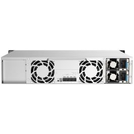 QNAP TL-R1220SEP-RP Carcasa de disco duro/SSD 12 unidades 2.5/3.5" SAS-3, SATA III Hot-swap Montaje en rack 2U Negro, Gris