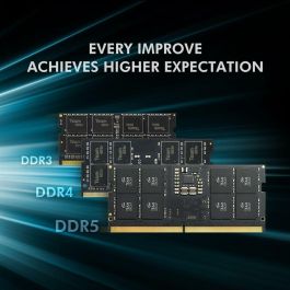 TEAMGROUP Memoria RAM DDR5 32GB 5600MHz CL46 SO-DIMM PC5-44800 TED532G5600C46A-S01 TEAMGROUP Memoria RAM DDR5 32GB 5600MHz CL46 SO-DIMM PC5-44800 TED532G5600C46A-S01