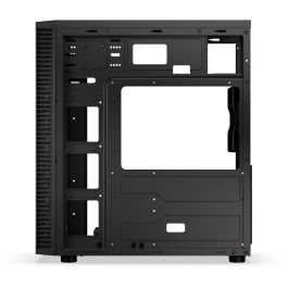 ENDORFY Armis 100 Solid Black PC Torre ATX, Flex-ATX, micro ATX, Mini-ITX para un máximo de 7 ranuras de expansión