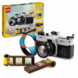 Lego Creator Juego de Construcción Cámara Retro Vintage, Maqueta de Colección Detallada para Aficionados, Edad Mínima 8 Años