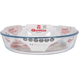 Fuente de vidrio hondo Quttin 26 cm diámetro, 2.3 litros (6 Unidades) Fuente de vidrio hondo Quttin 26 cm diámetro, 2.3 litros (6 Unidades)