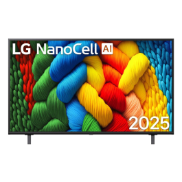 LG 50NANO81A6A Smart TV NanoCell 50" 4K Ultra HD con AI Processor, webOS 25, Gaming Cloud y Control por Voz Negro Precio: 476.95000034. SKU: B1DX347A82