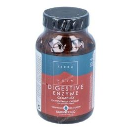 TERRANOVA Enzimas Digestivas Complex 100Vcap. Suplemento Vegan para Mantenimiento Digestivo con Hinojo, Jengibre y Alcachofera Precio: 36.4999998. SKU: B1HYMA2B7N