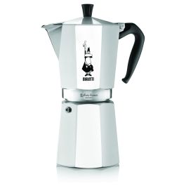 Cafetera Italiana Bialetti 0001166/MR Plateado Aluminio 12 Tazas