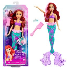 Muñeca Ariel Cambia De Color Hlw00 Disney Princess