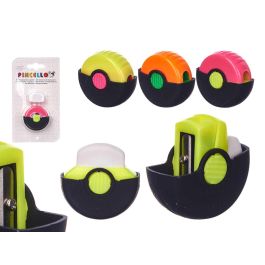 Set Sacapuntas y Gomas Pincello 9x16x3 cm - Surtidos Colores (24 Unidades) Precio: 20.50000029. SKU: B1JKM8RBJ2