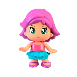 Famosa Pny70000 Pinypon Pop & Make Up Figura de 17cm para Maquillar y Decorar con Pegatinas y Purpurina +4 años