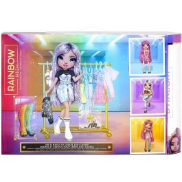 MGA Estudio Fashion Rainbow High Muñeca con Más de 300 Looks y Accesorios, Incluye Muñeca Exclusiva, 22 cm