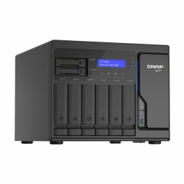 Qnap TS-H886-D1602-8G Servidor NAS 4+2-Bay, Procesador Intel Xeon D-1622, 16GB DDR4 ECC, 4x2.5GbE, Compatible con RAID