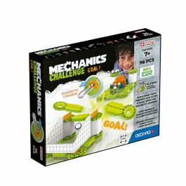 Geomag AAABS15635 - Juego de Construcción Magnético ¡Desafío Mecánico Gol! - 96 Piezas - Plástico Reciclado