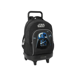 Mochila Escolar con Ruedas Star Wars Rebellion Negro 33 x 45 x 22 cm Precio: 34.78999986. SKU: B14FK79FGG