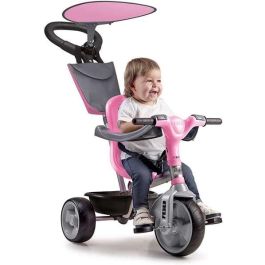 Triciclo baby plus music rosa 91,2x98,3x51,5 cm