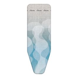 Vileda Funda Ultrafresh Quick Fix Antibacterias para Tablas de Planchar, 2 Capas Acolchadas, 110x30 a 130x45 cm