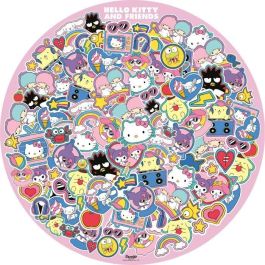Hello Kitty RAV12001391 - Puzzle redondo 500 p Un torbellino de dulzura