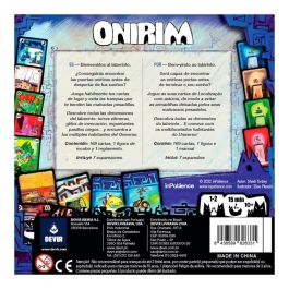 Devir Juego de Cartas Onirim Edición Incluye 7 Expansiones, Juego de Mesa Solitario o Cooperativo, 15 Minutos de Duración