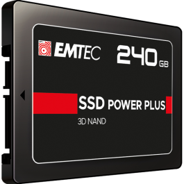 Emtec X150 Power Plus 240 GB Unidad de Estado Sólido 2.5" Serial ATA III Precio: 79.68999984. SKU: S5621709