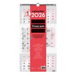 Calendari (2026) Catalan Finocam Paret 3 Menses Vista Per Escriure Llarg 236X430 Precio: 7.69000012. SKU: B1FJMXH7DA