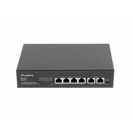 Lanberg Switch 6 Puertos 100Mb 4 PoE+ Gigabit Ethernet 10/100 Mbps Precio: 36.68999994. SKU: S5615302