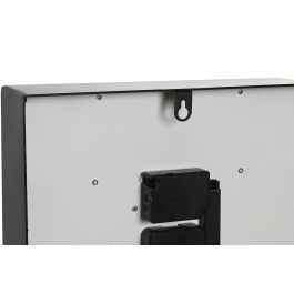 DKD Home Decor Reloj de Pared Vintage Negro Blanco Metal Cristal 27.5 x 40.5 x 6.5 cm (2 Unidades)