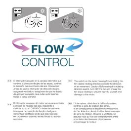 Edm Ventilador de techo Ártico 120 cm, 38W + luz LED 22W, 2.160lm, 3.000K-4.000K-5.000K, blanco, mando a distancia Edm Ventilador de techo Ártico 120 cm, 38W + luz LED 22W, 2.160lm, 3.000K-4.000K-5.000K, blanco, mando a distancia