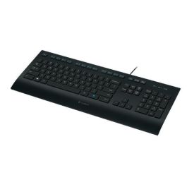 Logitech K280e Teclado USB con Cable – Robusto, Duradero, Resistente Salpicaduras, Teclas Silenciosas, Reposamuñecas Ergonómico, Negro Precio: 34.78999986. SKU: B1F2YKX5KC